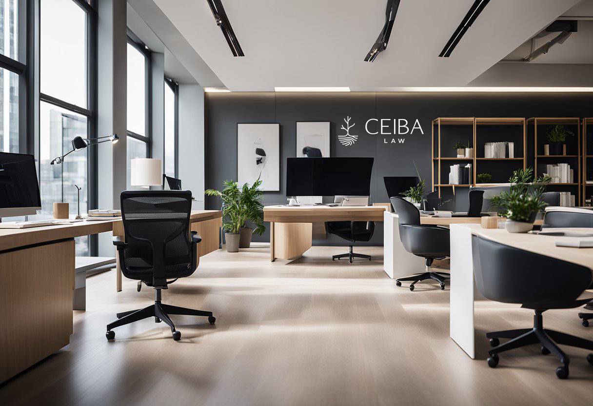 Ceiba Law team collaborating in the Montreal office